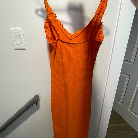 Zara Orange Dress - Picture 3 of 4